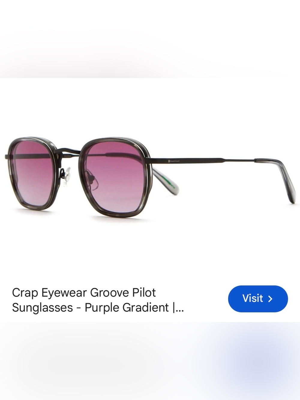 Crap Eyewear Groove Pilot sunglasses